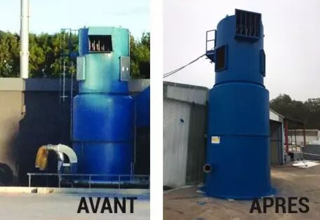 Aspiration Samsoud Cyclo filtre type CFP ATEX