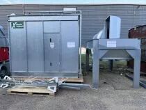 Aspiration ATEX pour machines stationnaires à débit variable avec sacs de récupération + Armoire de commande complète