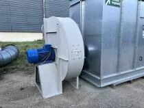 Aspiration ATEX pour machines stationnaires à débit variable avec sacs de récupération + Armoire de commande complète