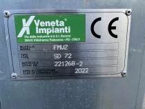 Aspiration ATEX pour machines stationnaires à débit variable avec sacs de récupération + Armoire de commande complète