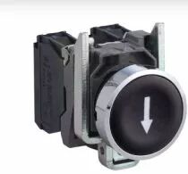 Bouton poussoir rond   impulsion XB4BA3351