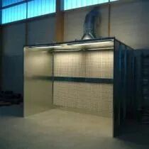 Cabine  vernir SPANESI Type Cabine Ouverte  filtre