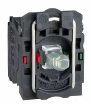 Corps de bouton lumineux LED orange ZB5AW0M55