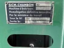 DEGAUCHISSEUSE CHAMBON D510 N°S 2564143D558 ANNEE 1964