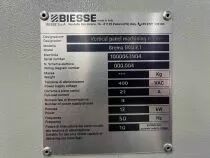 Perceuse verticale &agrave; commande num&eacute;rique BIESSE Type BREMA EKO 2.1