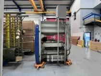 Presse &agrave; plaquer hydraulique ORMA Type NPC/DIGIT 6/120