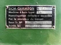 RABOTEUSE CHAMBON R620 N°S 9707 ANNEE 1964