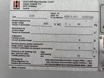 SCIE A PANNEAUX HOLZER TYPE 1225  N°S 4591/1-511  ANNEE 2015
