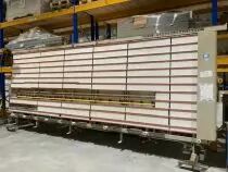 Scie  panneaux verticale PUTSCH MENICONI type SVP 95 A TRK semi automatique 