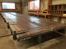 Table de montage ossature bois Weimann relevable face à face