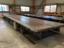 Table de montage ossature bois Weimann relevable face à face