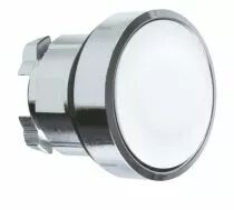 Tte bouton poussoir affleurant blanc ZB4BA1
