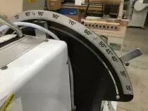 Tronçonneuse Aluminium FOM INDUSTRIE type SPRING 45