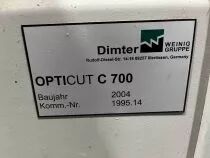 Tronconneuse Weinig Opticut C700