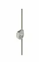  VF LE50 Levier avec tige rglable en acier inox  3x125 mm